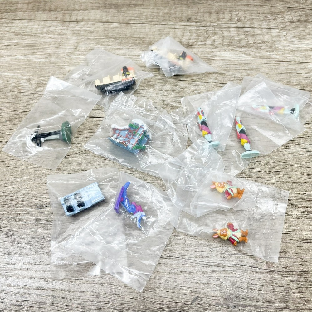 Disney Parks Collector Packs Series 10 Mini Figures Lot Jack Sally Limo Bean‎